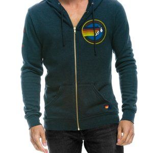 Aviator Nation Miami Hoodie- Charcoal XL NWT